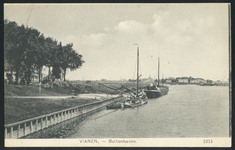 17232 Gezicht op de Buitenhaven te Vianen.